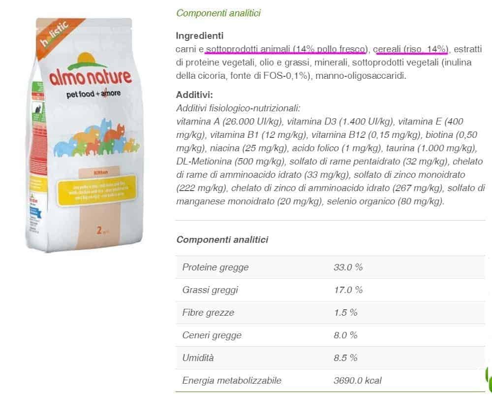 Almo Nature Holistic Kitten Pollo e Riso
