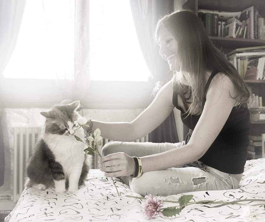 elisa e lady miciogatto