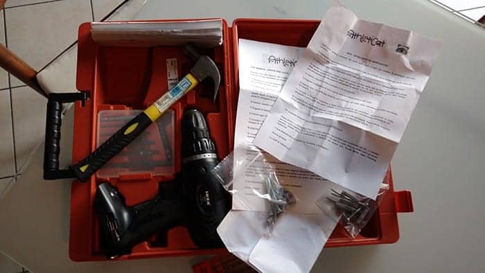 attrezzi montaggio parete attrezzata athleticat