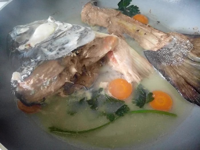 brodino al pesce per gatti fatto in casa