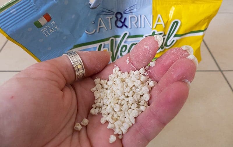 lettiera ecologica in mais wevegetal