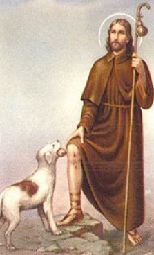 San Rocco patrono dei cani