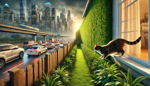 Come insegnare al tuo gatto a non andare in strada