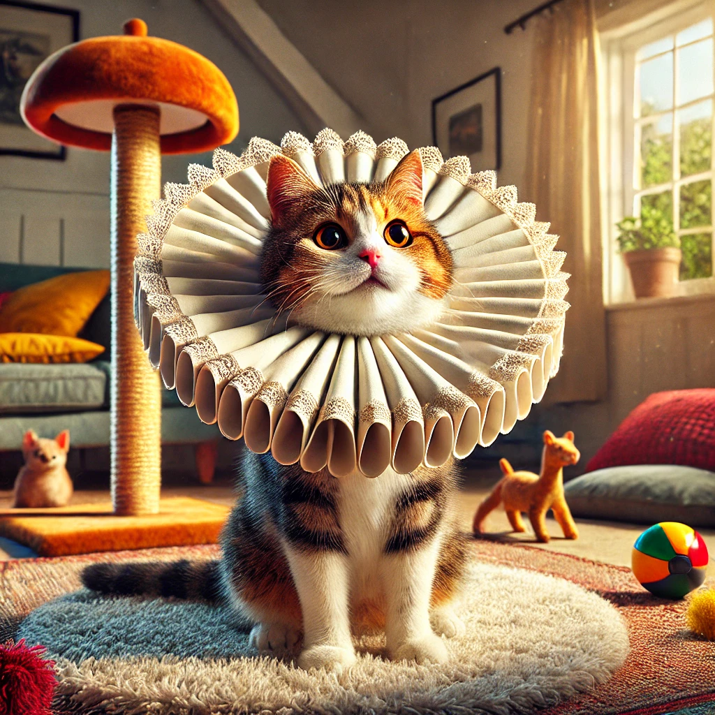 collare elisabettiano gatto
