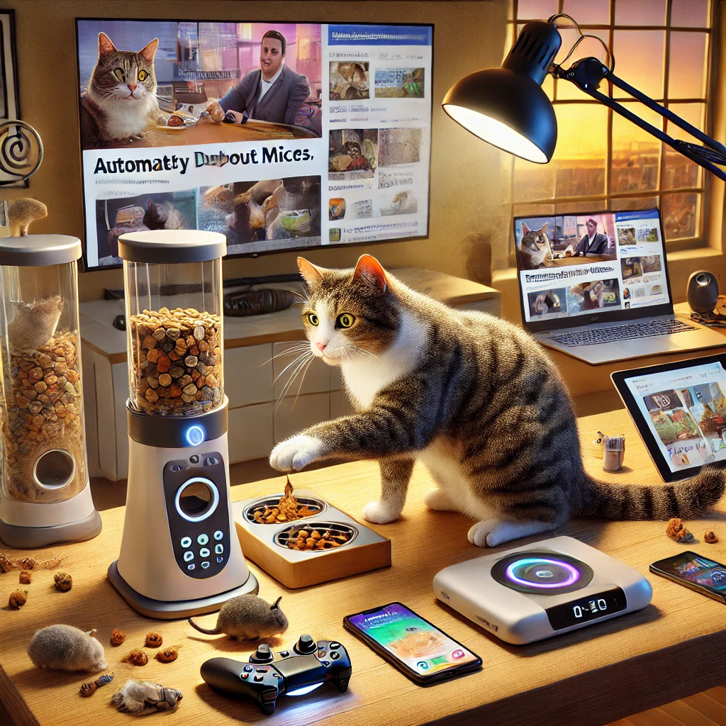 gatti e tecnologia